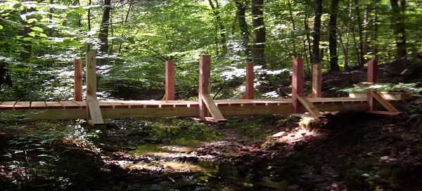 Horton Grove Nature Preserve bridge