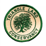 Badge with Tree and Triangle Land Conservancy - Hiking Challenge