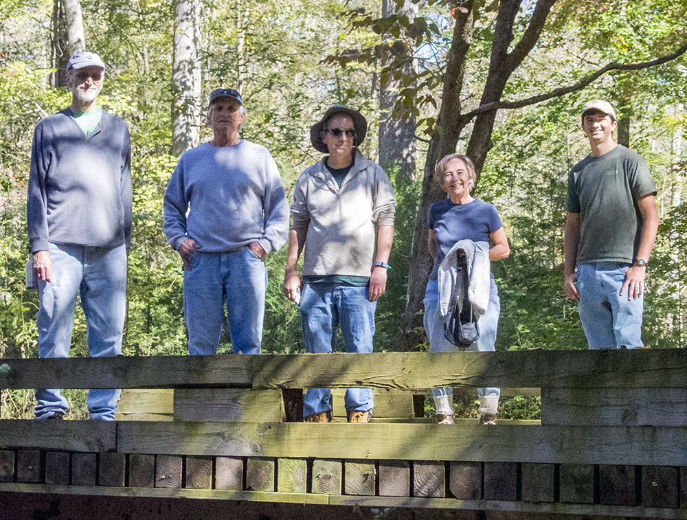 Conservation Corps at Brumley Forest October 2015