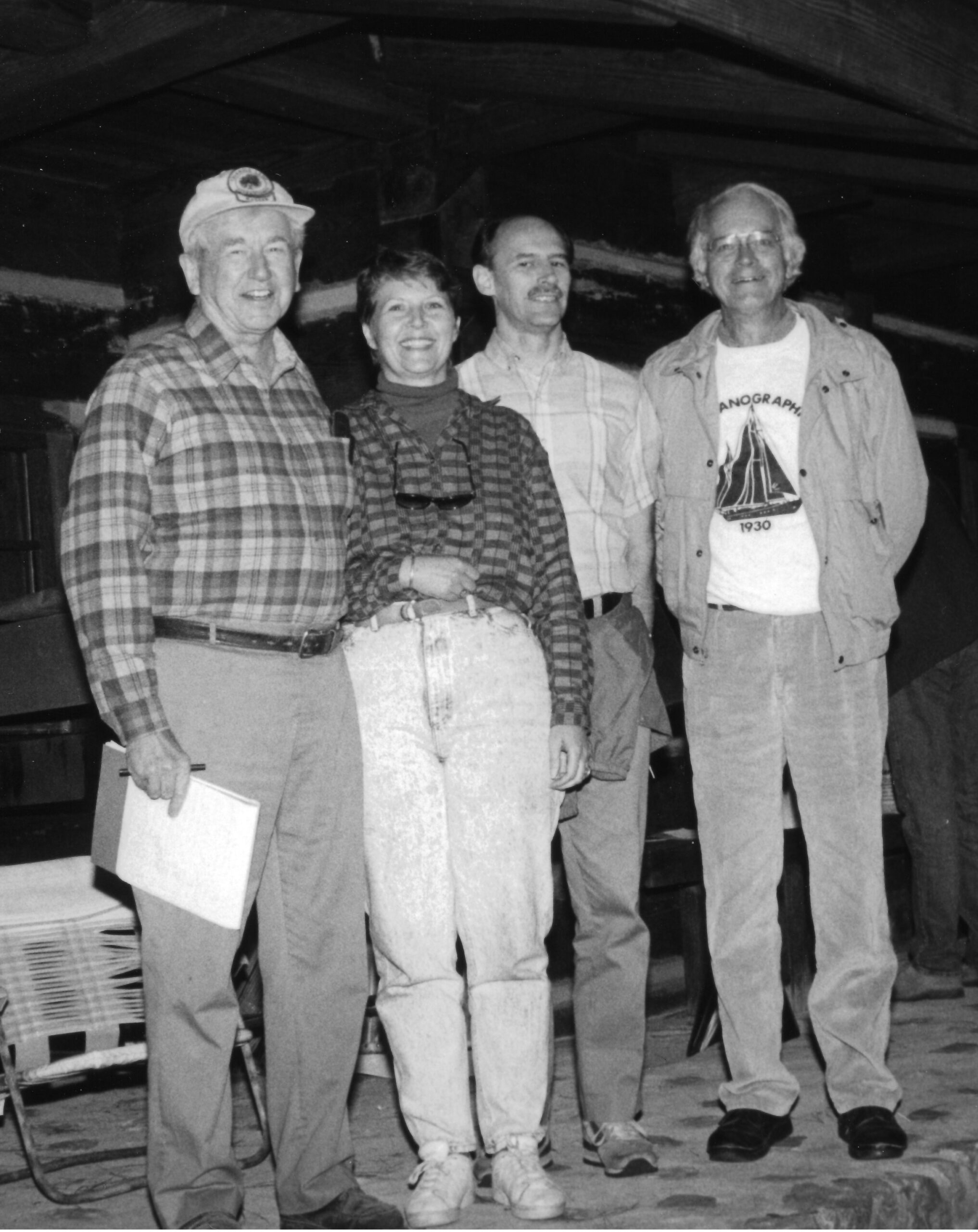 Founder's Day: B.B. Olive, Julie Moore, Bill Flourny, and Norm Gustaveson