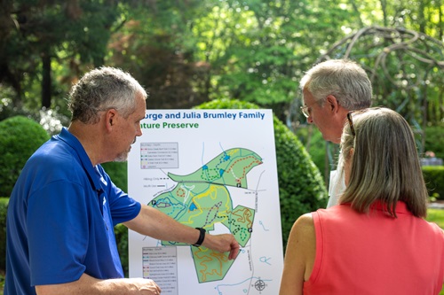 Celebrating TLC Staff: Bo and the TLC Brand Bo and the Brumley Map Reduced 1 1