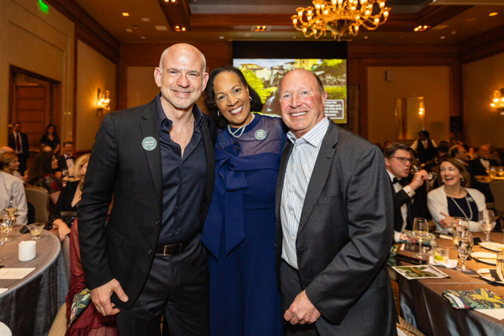 TLC’s Force for Nature comes to life at Gala and Art Auction Johnny Burleson Dale Threatt Taylor Walter Clark they donated stay in Tuscany