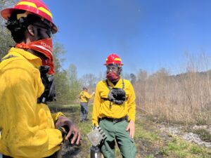 Careers March2023 Umar and Nick talking Williamson