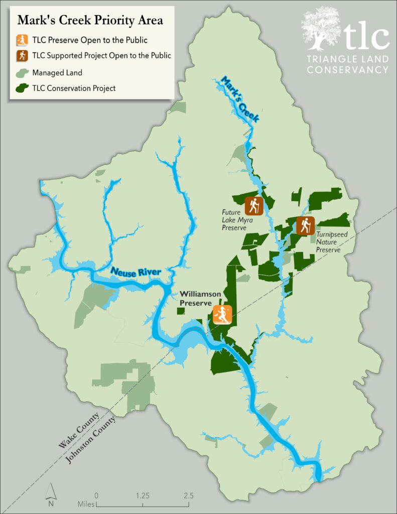 Meet Pat McCullers: A Champion for Conservation in the Marks Creek Watershed MarksCreekMap