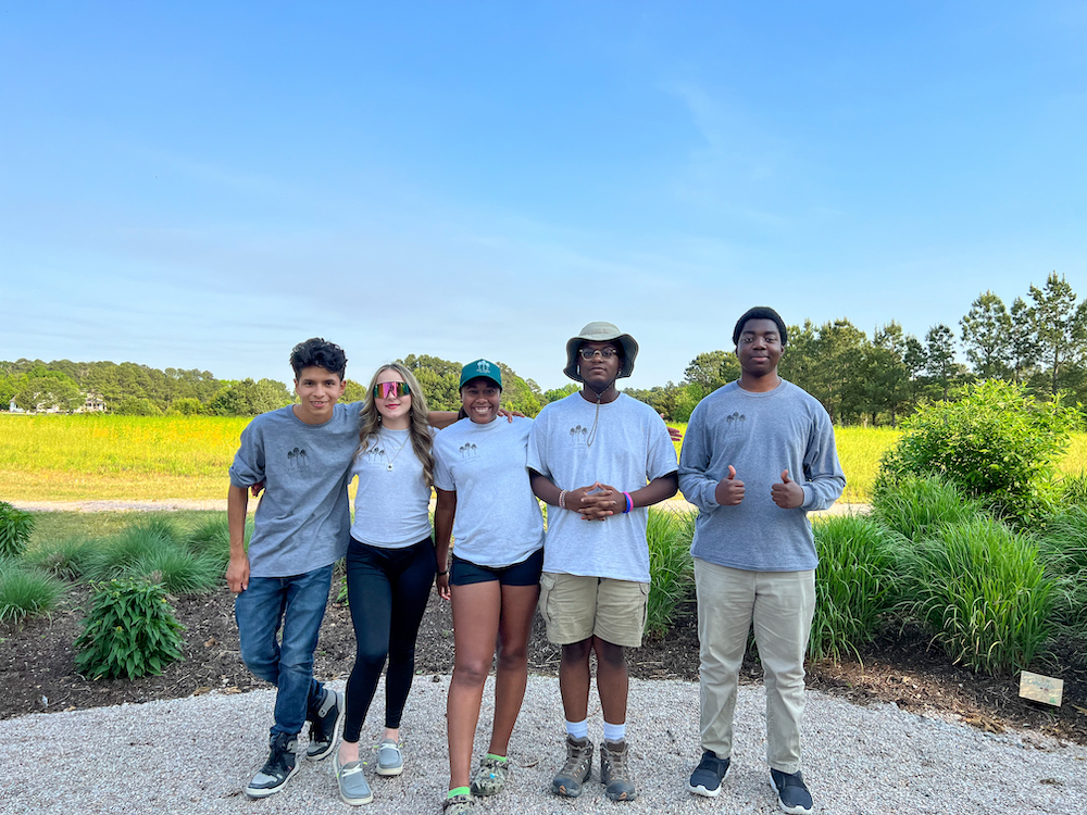 <strong>Triangle Land Conservancy Awarded Grant to Enhance Youth Pathways into Conservation</strong> PINES Fellows Spring2022 1