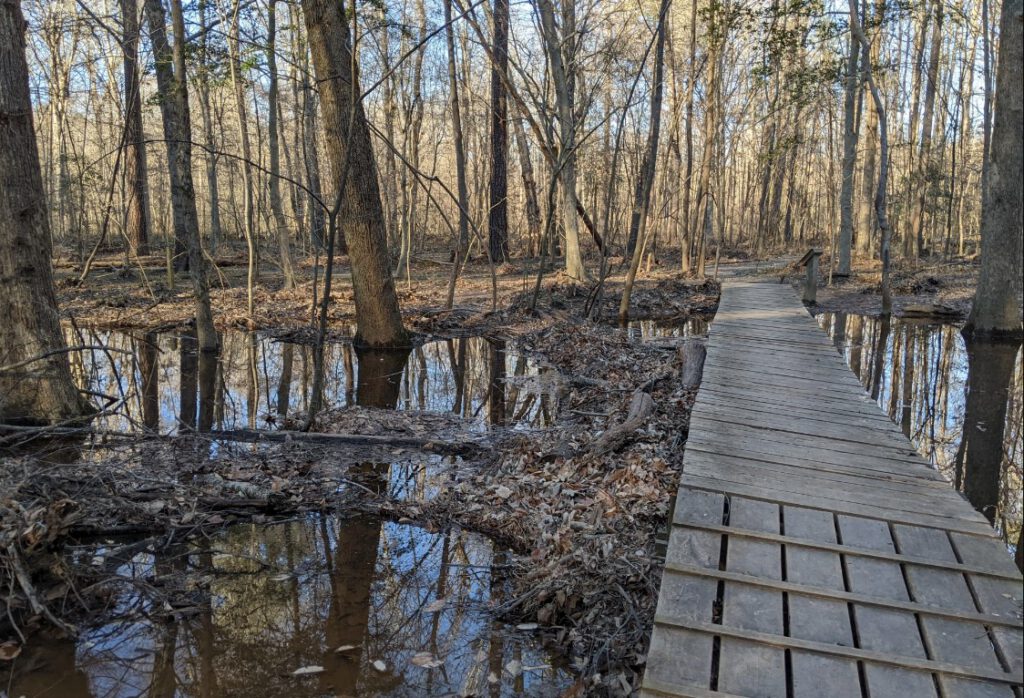 Swift Creek Bridge Sinking 1