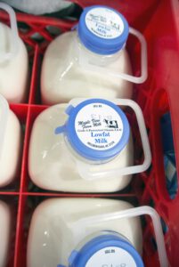 Local Farms, Local Food, and Conservation in North Carolina Milk from Maple View Farm in Orange County